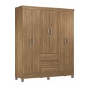 Ver imagem 2 de Guarda Roupa 6 Portas Casal Flash Ii 2 Gavetas - Amendola Touch Demóbile