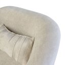Ver imagem 5 de Poltrona Decorativa Boucle Orgânica Sala de Estar Luxo com Almofada