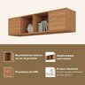 Estante Home para Tv até 65 Polegadas com 4 Portas Elegance Yescasa - 14