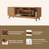 Estante Home para Tv até 65 Polegadas com 4 Portas Elegance Yescasa - 15