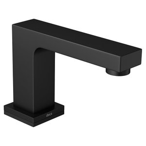 Torneira de Mesa Lavatório Touchless Bica Baixa Unic 1/2" Black Matte - 1785.bl90.mt.sns