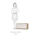 Ver imagem 4 de Armário Aéreo 80cm 1 Porta Basculante Mel Vanilla C/Pérola