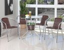 Ver imagem 2 de Mesa com 4 cadeiras para área externa, Jardim e Piscina - Sarah Móveis