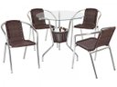 Ver imagem 1 de Mesa com 4 cadeiras para área externa, Jardim e Piscina - Sarah Móveis