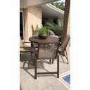 Ver imagem 2 de Jogo de Mesa para Jardim e Área Externa, Móveis de Alumínio e Tela Sling - Sarah Móveis