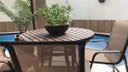 Ver imagem 3 de Jogo de Mesa para Jardim e Área Externa, Móveis de Alumínio e Tela Sling - Sarah Móveis