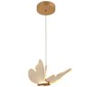 Pendente Mini Borboleta 24x18cm 8w 3k Bivolt Metal Sindora - 1