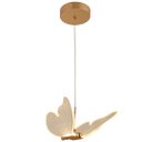Ver imagem 1 de Pendente Mini Borboleta 24x18cm 8w 3k Bivolt Metal Sindora