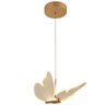 Pendente Mini Borboleta 24x18cm 8w 3k Bivolt Metal Sindora - 1