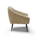 Ver imagem 4 de Poltrona Decorativa Pé Palito de Ferro Giovana Suede D01- D'Rossi Marrom Rato