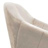 Poltrona Decorativa Giratória Mm30 Giovana Suede D01- D'rossi Bege - 6