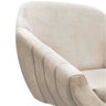 Poltrona Decorativa Giratória Mm30 Giovana Suede D01- D'rossi Bege - 5