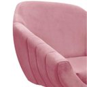 Ver imagem 6 de Poltrona Decorativa Giratória Mm30 Giovana Suede D01- D'Rossi Rosê