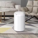 Ver imagem 2 de Lixeira Automática Redonda 50 Litros com Sensor Branca