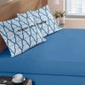 Jogo de Cama Solteiro Buettner 2 Peças 150 Fios Casual Gregorio Azul - 2