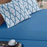 Jogo de Cama Solteiro Buettner 2 Peças 150 Fios Casual Gregorio Azul - 3