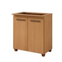 Ver imagem 2 de Balcão para Cooktop 5 Bocas 2 Portas com Tampo em MDF Fox Espresso Móveis
