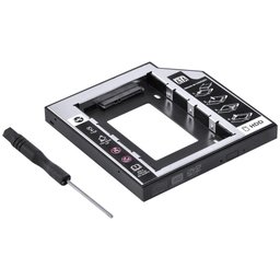 Adaptador Caddy para Hd ou Ssd Gaveta Dvd Notebook Sata 12.7mm Ac-127 - 3