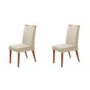 Ver imagem 1 de Kit 02 Cadeiras Roma - Linho Palha