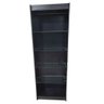 Prateleira Vidro Expositor Preto 185x64x32cm - Deep - 1
