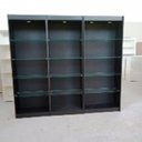 Ver imagem 2 de Prateleira Vidro Expositor Preto 185x64x32cm - Deep