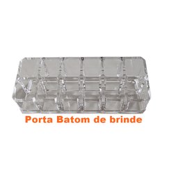Caixa Organizadora Acrílico Porta Maquiagem 1 Gaveta Grande Brilhantina M-8129S1 - 5