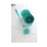 Esfregão Mop Giratório Com 01 Refis Para Passar Pano No Chão - Verde-claro - 1