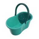 Ver imagem 3 de Esfregão Mop Giratório Com 01 Refis Para Passar Pano No Chão - Verde-claro