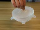 Ver imagem 7 de Kit 6 Tampa Silicone Universal Veda Tudo Panela Recipiente