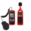 Ver imagem 1 de Kit Luxímetro Digital 50 Leituras Ld-400 Sonômetro 30 A 130Db Ponderação A C Leq Dec-500 Portátil Co