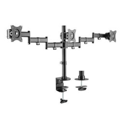 SUPORTE DE MESA PARA 3 MONITORES 13 A 27 BRASFORMA SBRM731 - 1