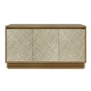 Ver imagem 5 de Balcão Buffet 1,60mt com Acabamento Palha Bb2611 Tecno Mobili Natural/palha