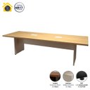 Ver imagem 3 de Mesa de Reunião 8 Pessoas 2,70m Mac Branco 2 Caixas Tomadas