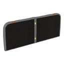 Ver imagem 4 de Cabeceira Painel Orgânico Cama Box Queen Size Flay 160cm Dobrável Linho Cinza Escuro - Desk Design