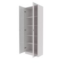 Ver imagem 3 de Cristaleira/armário Multiuso 171cm com 2 Portas de Vidro Am3112 Tecnomóbili