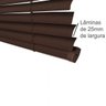 Persiana PVC Texturizada 25mm Isadora Design 80cmx90cm - 8