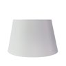 Cúpula Tambor em Tecido 40x25cm - Branco Liso Studio Casa Center - 2