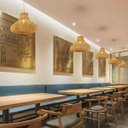 Ver imagem 2 de Kit 2 Lustres Pendente Bali White Arrow em Bambu Natural – 38x50 Cm