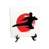 Quadro Azulejo Karatê Kyokushin Estilo Luta Japonês - 1