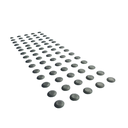 Ver imagem 1 de Elemento Tátil Alerta Pvc Adesivado Cinza