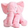 Almofada Travesseiro Elefante Pelúcia Para Bebê Dormir 70cm - Cortex - 3
