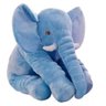Almofada Travesseiro Elefante Pelúcia Para Bebê Dormir 70cm - Cortex - 1