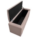 Ver imagem 4 de Calçadeira Baú King 195 Cm Para Cama Box Suede Rosê