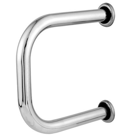 Barra de Apoio Aluminio Polido Tipo U 20 X 25 X 20cm - 2520