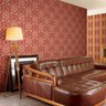 Papel de Parede - 10mX53 cm - Marsala Damasco - 2