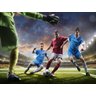 Papel De Parede Esportes Futebol Bola Campo 3D 7,50M² Spt22 - 3