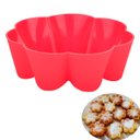 Ver imagem 2 de Kit com 12 Formas de Silicone Para Muffin Cupcake Vermelha