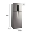 Ver imagem 4 de Refrigerador Frost Free 480l Inverter It70s Electrolux