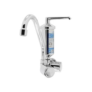 Torneira  Gourmet  Com  Filtro  Bica  Móvel  Copo Metal  1/4 de volta   C40