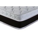 Ver imagem 5 de Cama Box Solteiro: Colchão Molas Luckspuma Bonnel Eagle Spring + Base CRC Suede Black(88x188)